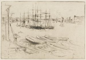 La grande piscina, c.1879 da James Abbott McNeill Whistler